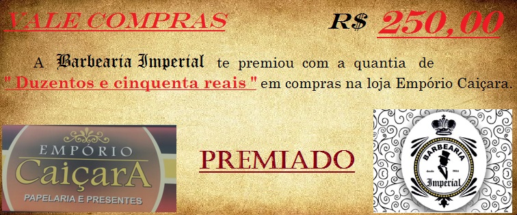 PRÓXIMA PREMIAÇÃO